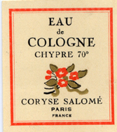 Eau de Cologne Chypre 70°