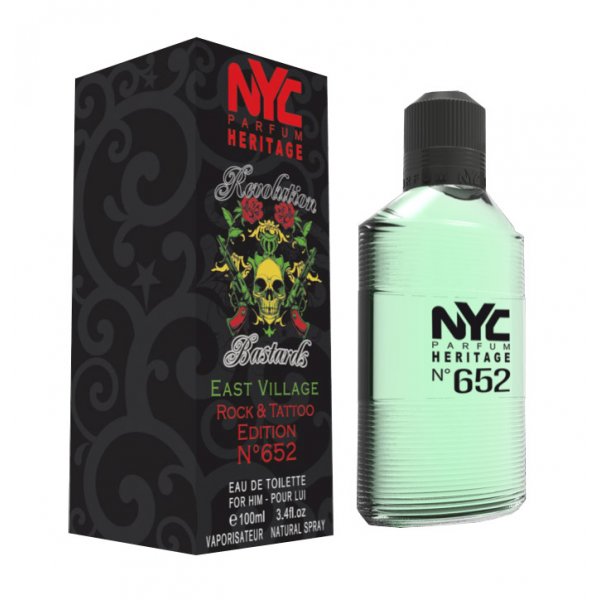 NYC Parfum Heritage Nº 652 - East Village Rock & Tattoo Edition
