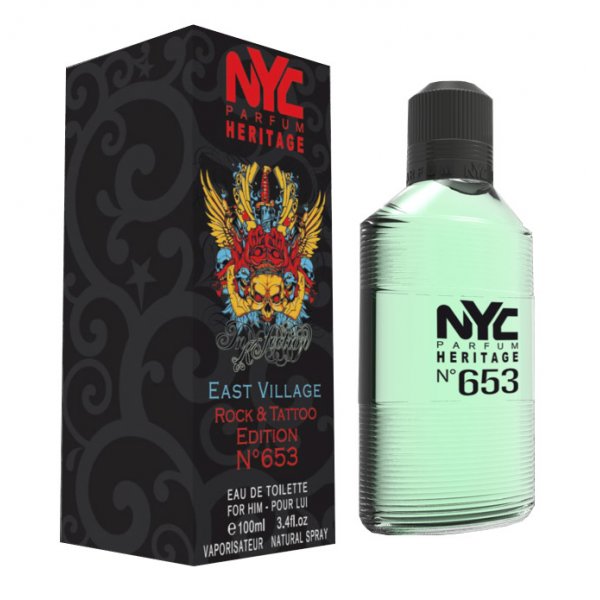 NYC Parfum Heritage Nº 653 - East Village Rock & Tattoo Edition