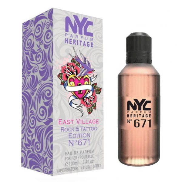 NYC Parfum Heritage Nº 671 - East Village Rock & Tattoo Edition
