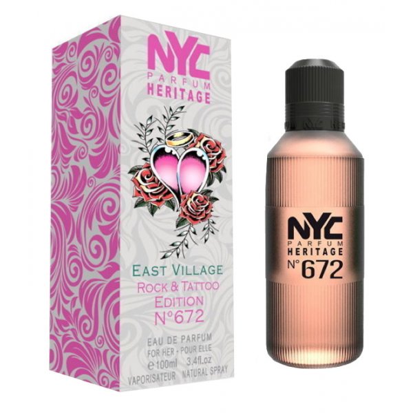 NYC Parfum Heritage Nº 672 - East Village Rock & Tattoo Edition