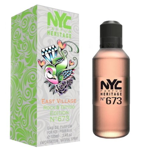 NYC Parfum Heritage Nº 673 - East Village Rock & Tattoo Edition
